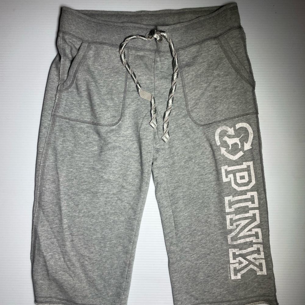 Victoria's Secret PINK Gray Capris